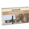 Beeztees hondenstandaard met voer en waterbak 25cm - Afbeelding 3