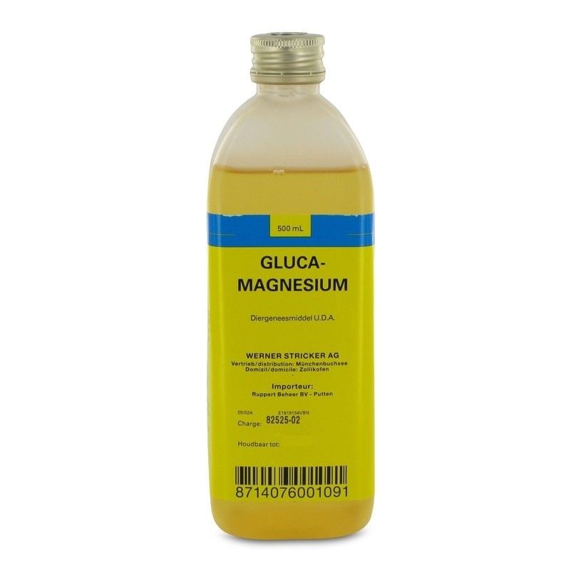 Glucamagnesium melkziekte infuus 500ml