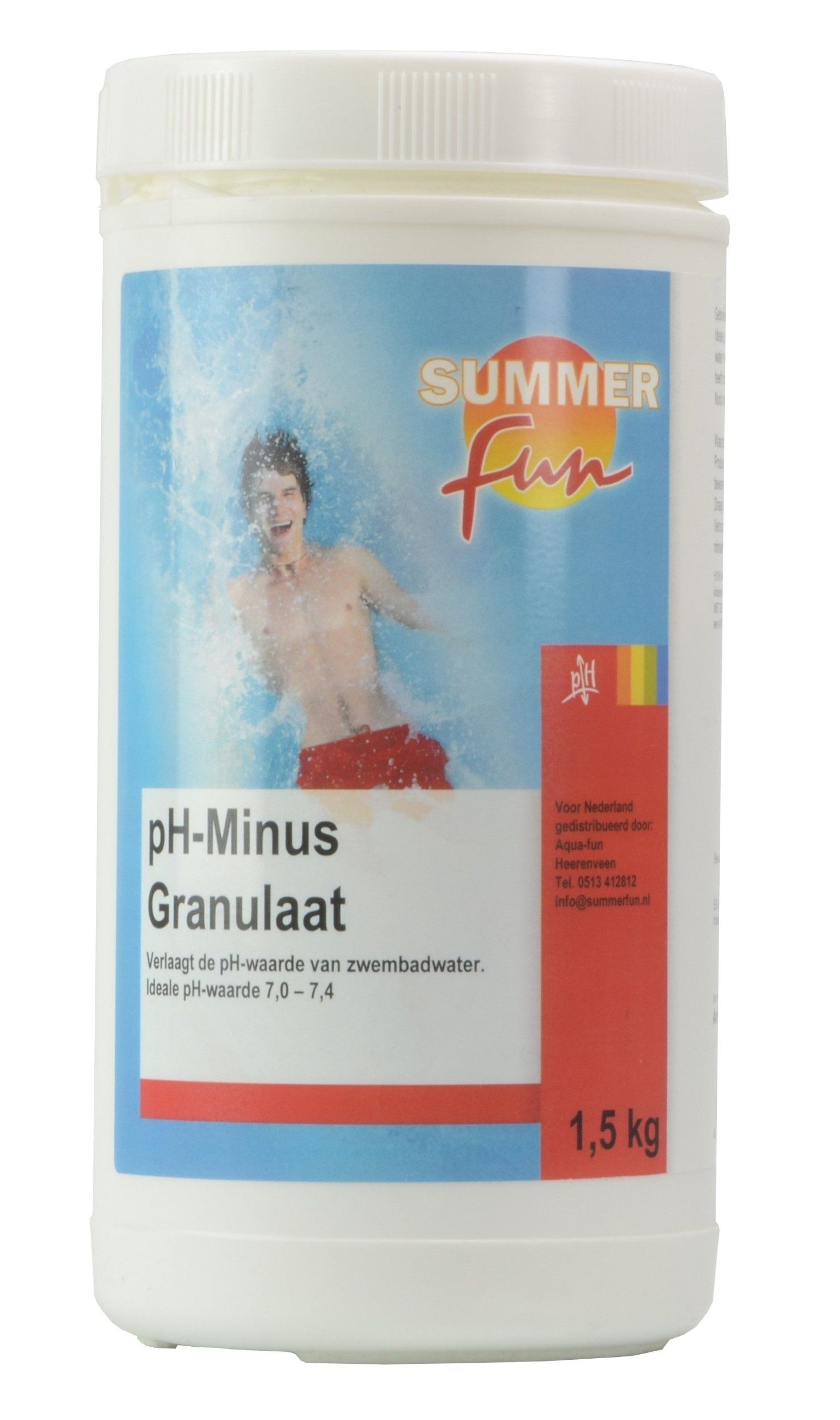 Summer Fun pH - voor zwembad 1.5kg