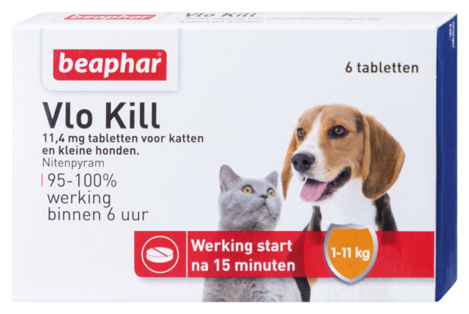Beaphar vlo kill+ kat en hond tot 11kg