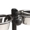 Beeztees hondenstandaard met voer en waterbak 25cm - Afbeelding 2
