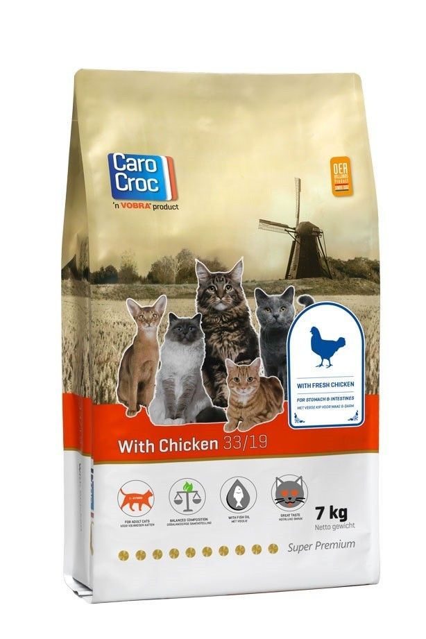 Carocroc kattenvoer Chicken 7 kg