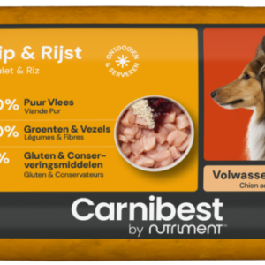 Carnibest Hond Kip & Rijst 1kg