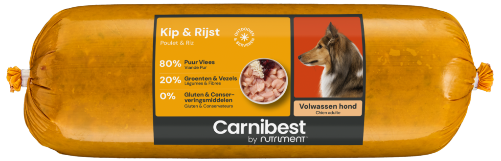 Carnibest Hond Kip & Rijst 1kg