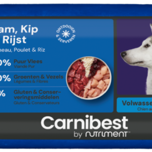 Carnibest Hond Lam, Kip & Rijst 1kg