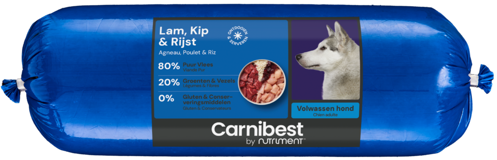 Carnibest Hond Lam, Kip & Rijst 1kg