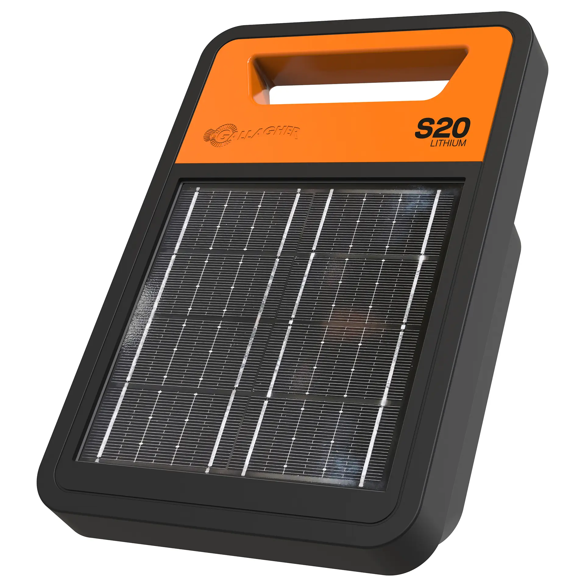 Schrikdraadapparaat Gallagher S20 Li solar (zonne-energie) incl. lithium batterij.