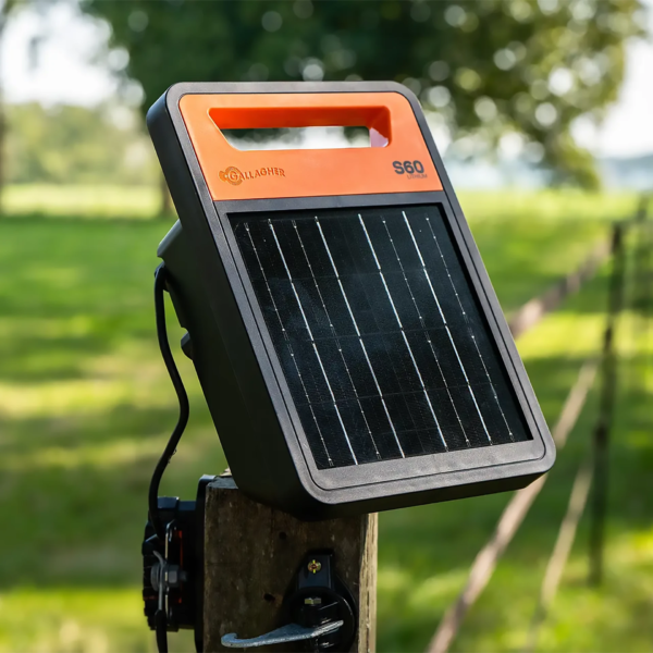 Schrikdraadapparaat Gallagher S60li solar (zonne-energie) inclusief accu. - Afbeelding 3