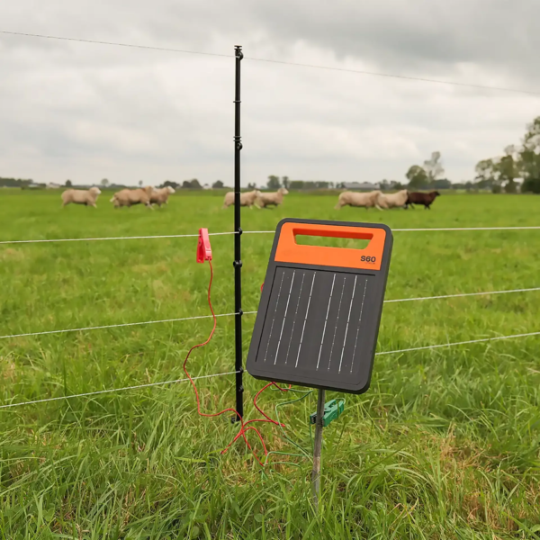 Schrikdraadapparaat Gallagher S60li solar (zonne-energie) inclusief accu. - Afbeelding 5