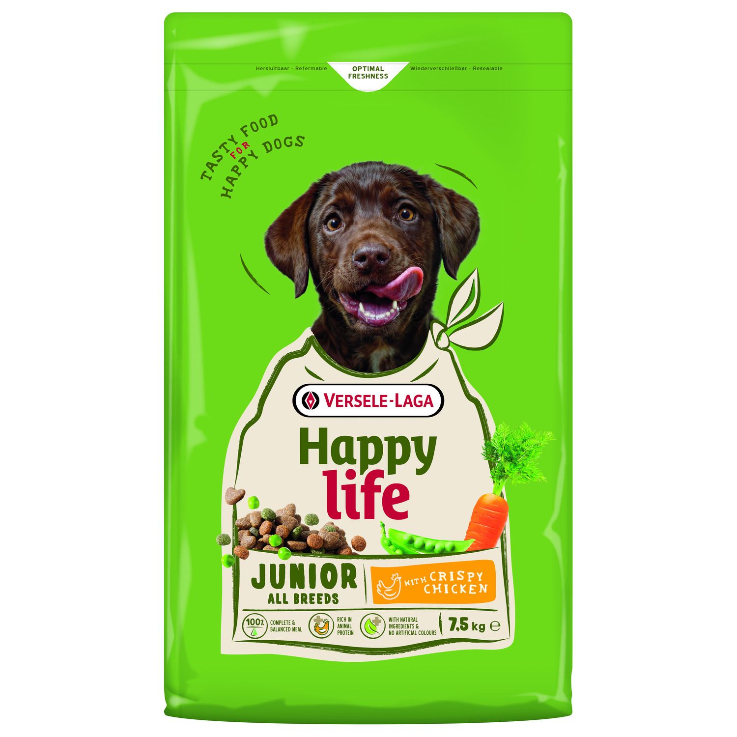 Happy Life hondenvoer Junior Chicken 7.5kg