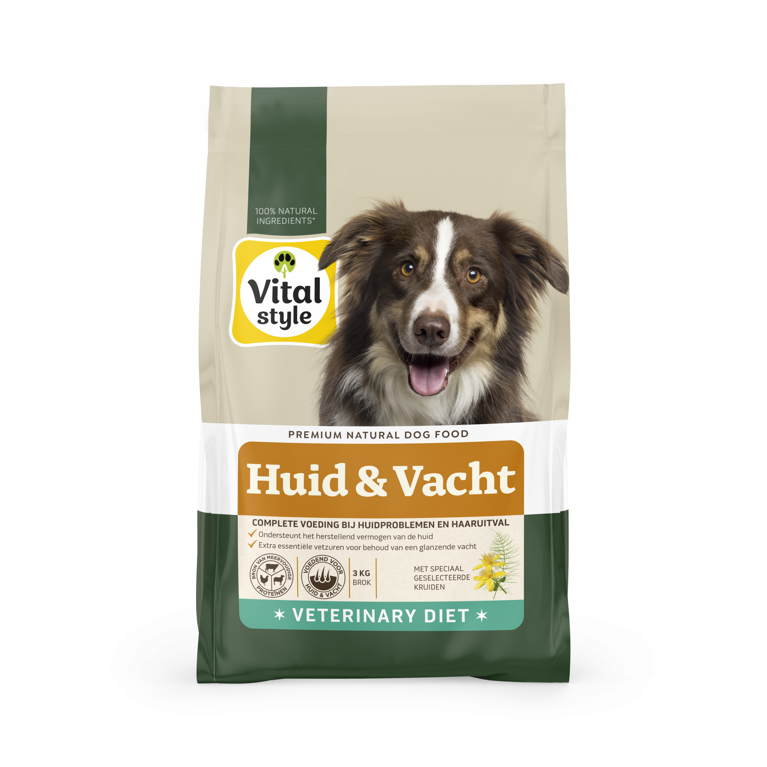 VITALstyle hondenvoer Huid & Vacht 3kg