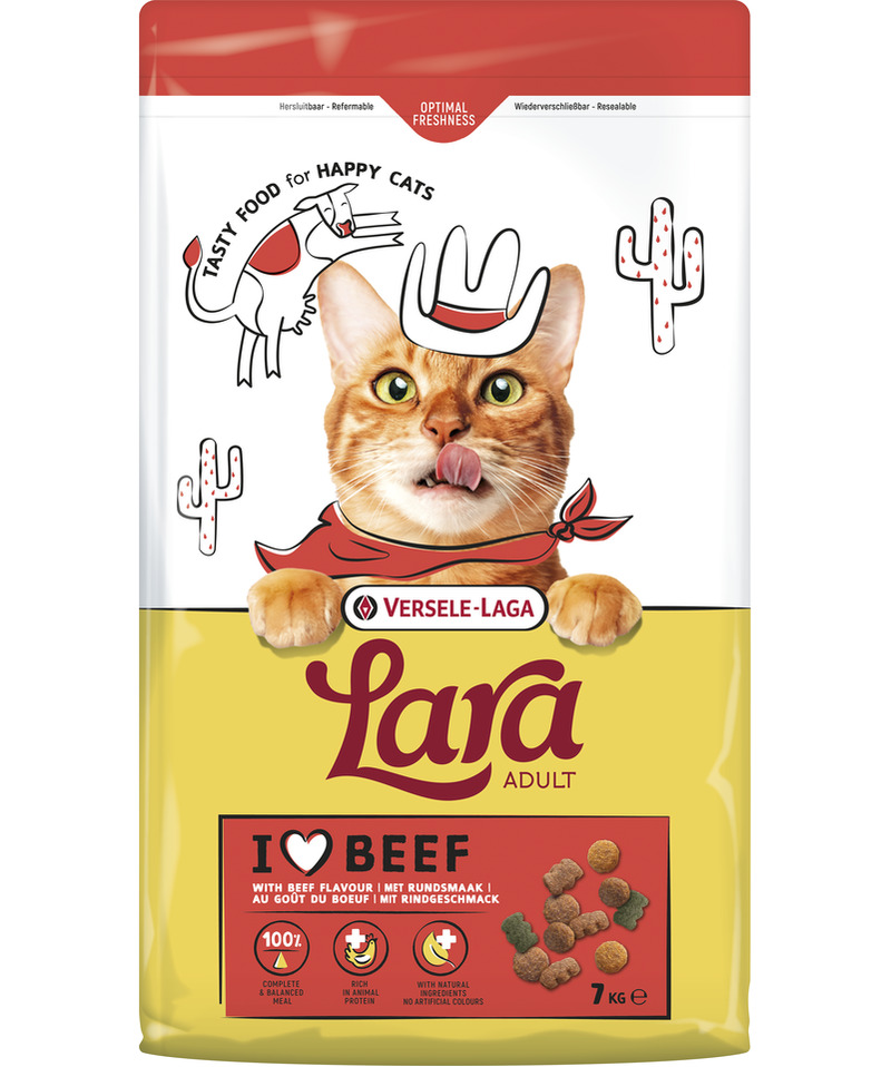 Lara kattenvoer Adult Rund 7 kg