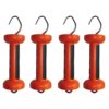 Poortgreep Gallagher Softgrip oranje voordeelverpakking (4 stuks)