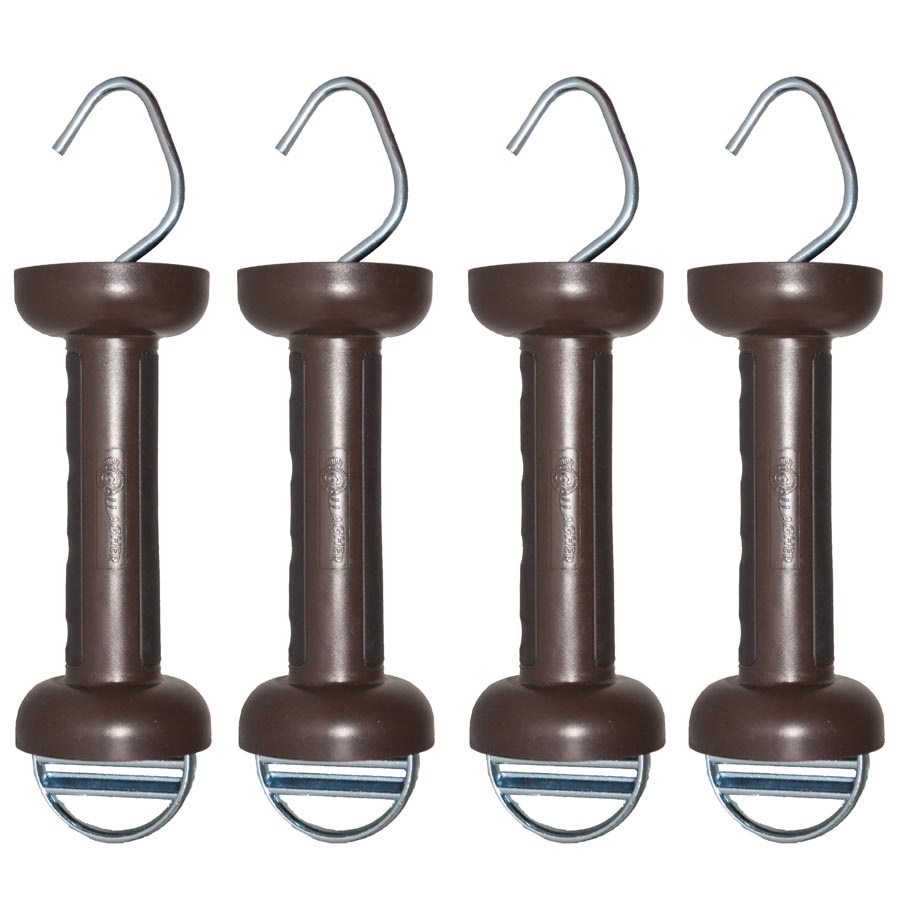 Poortgreep lint Gallagher Softgrip terra voordeelverpakking (4 stuks)