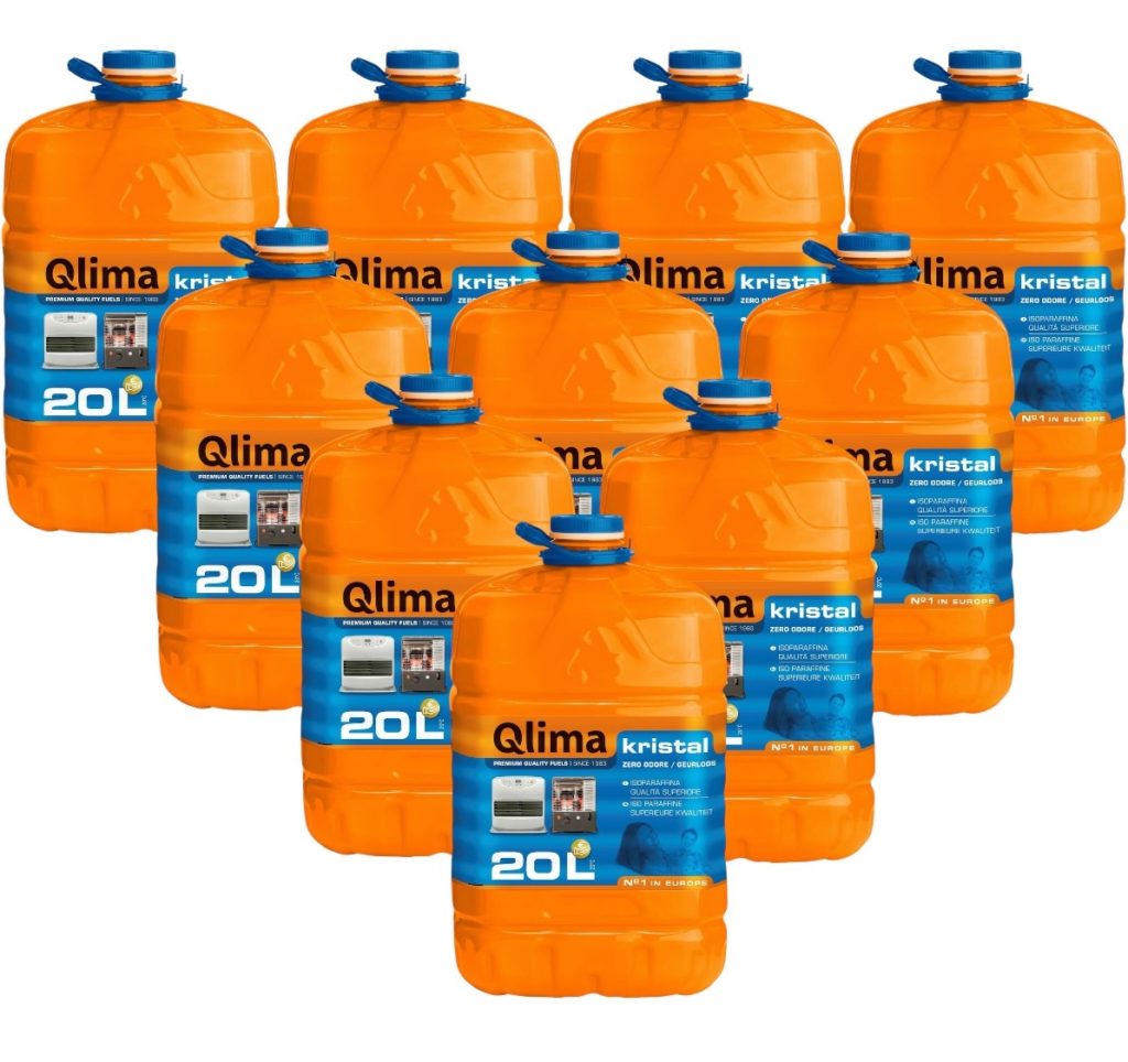 Qlima Kristal premium kachelbrandstof 20ltr 10 stuks