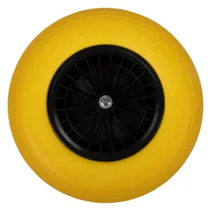 Kruiwagenwiel anti lek met 13cm as