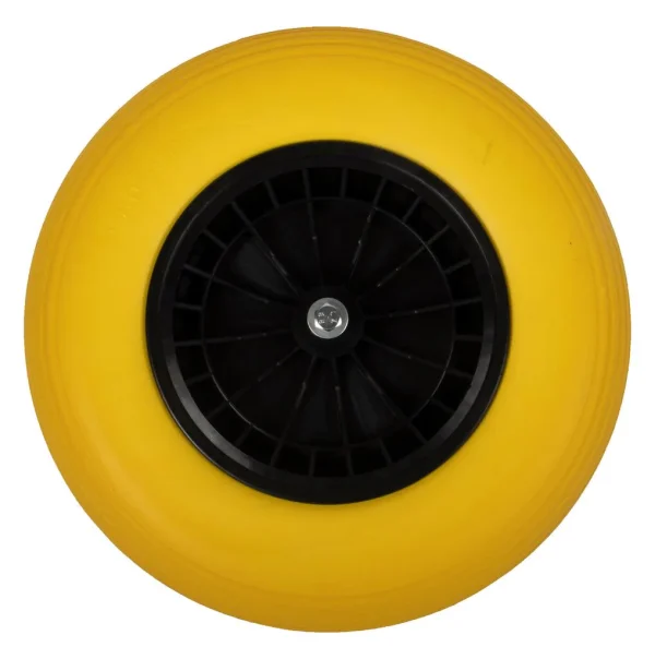Kruiwagenwiel anti lek met 13cm as