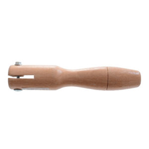 Zeisdol handvat links (boven) voor metalen gebogen zeisboom.