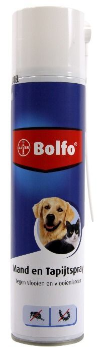 Bolfo vlooien omgevingspray (mand en tapijt spray)