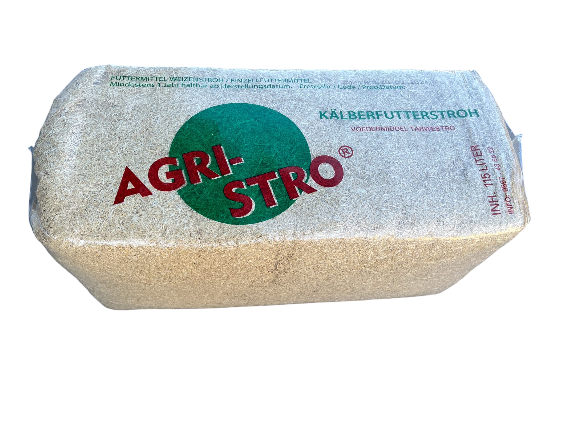 Gehakseld tarwestro Agri Stro 20kg