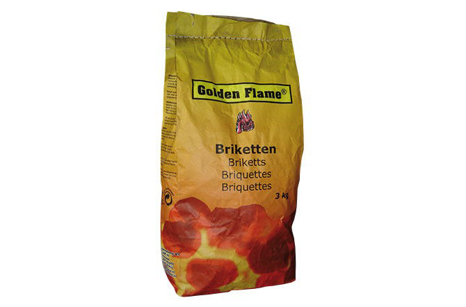 Houtskool Briketten Golden Flame 5 kg