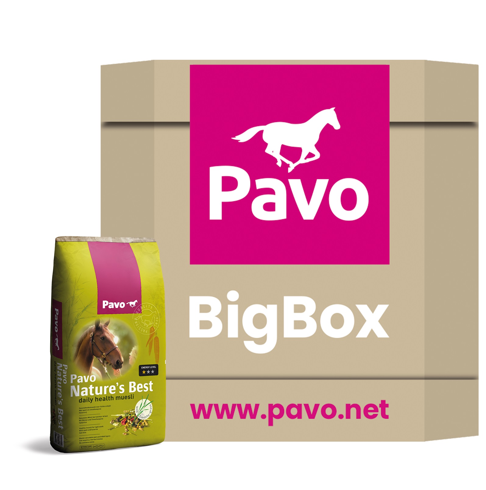 Pavo Nature's Best Big Box 550kg