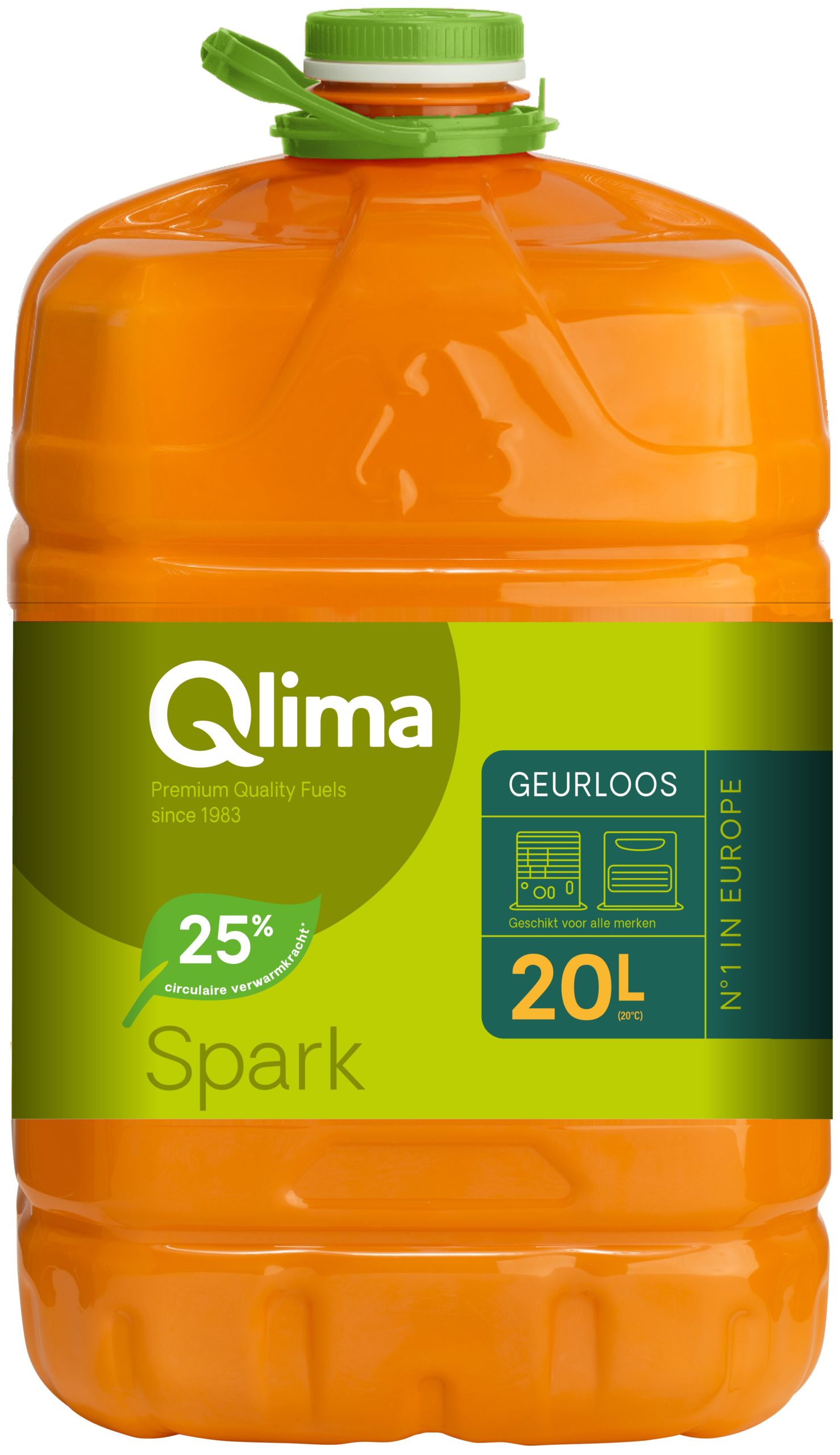 Qlima Spark kachelbrandstof 20ltr