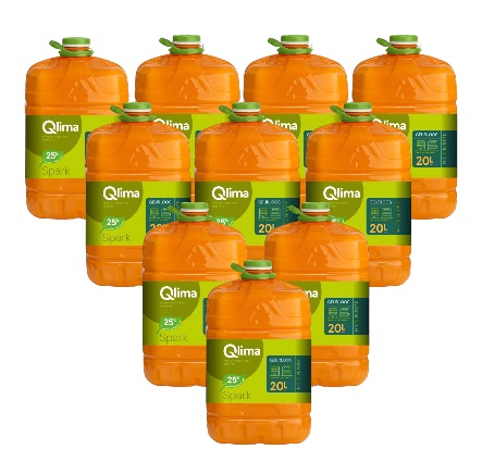 Qlima Spark kachelbrandstof 20ltr 10 stuks