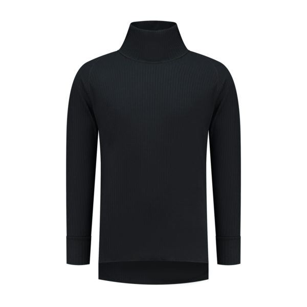 Thermoshirt met lange mouwen en col