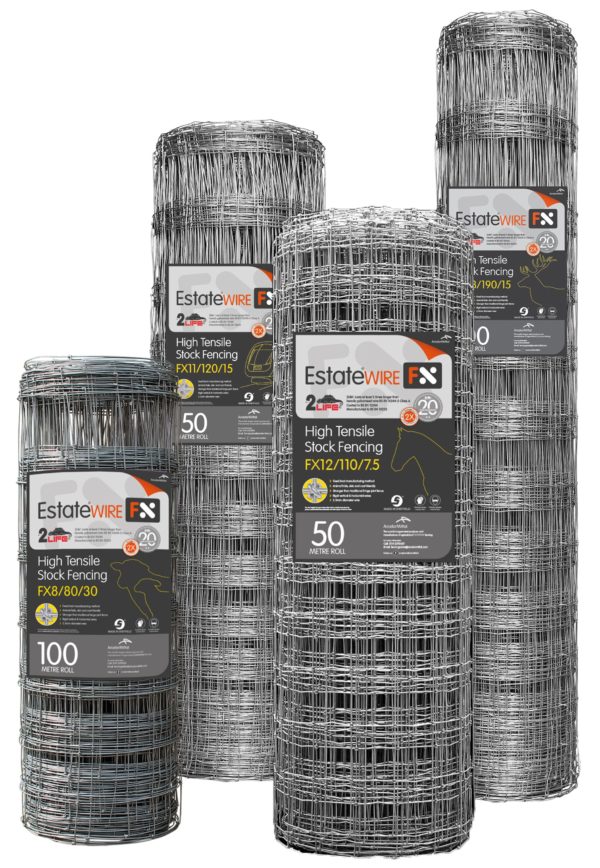 Estate Wire FX-knoop gaas 158 x 15 x 7.5 50mtr - Afbeelding 4