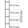 Estate Wire FX-knoop gaas 120/13/7.5 50mtr - Afbeelding 5