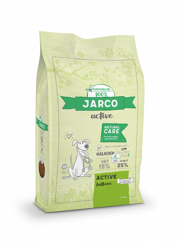 Jarco Active hondenvoer Kalkoen 12,5kg