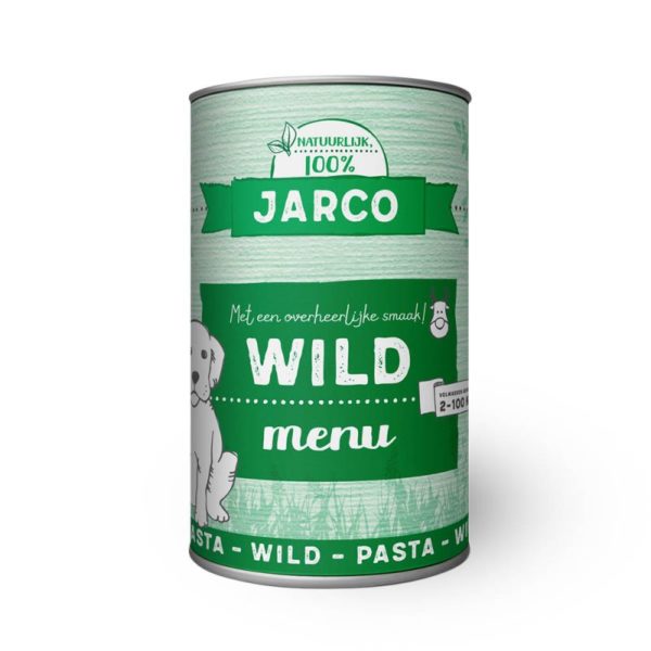 Jarco hondenvoer blikvoeding Wild 400 gram
