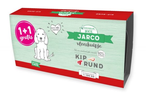 Jarco Hondenvoer vleeskuipje Kip Rund 2x 150 gram