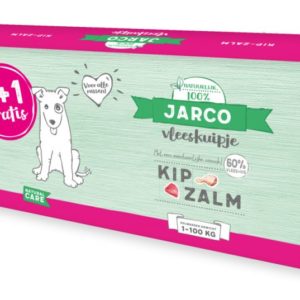 Jarco Hondenvoer vleeskuipje Kip Zalm 2x 150 gram