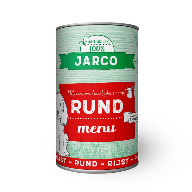 Jarco hondenvoer blikvoeding Rund 400 gram