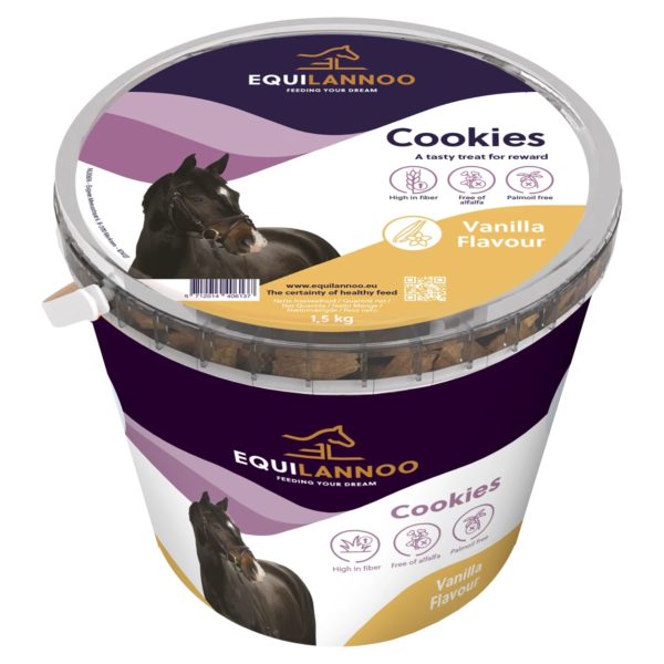 Equilannoo paardenkoekjes Vanille flavour 1.5kg